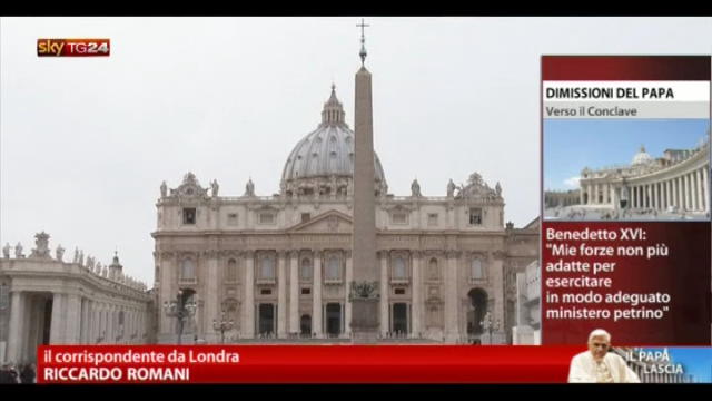 Benedetto XVI lascia il pontificato, Cameron: ci mancherà