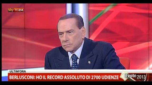 2- Berlusconi: "L'IMU ha causato danni enormi"