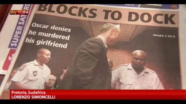 Pistorius accusato di omicidio premeditato della fidanzata