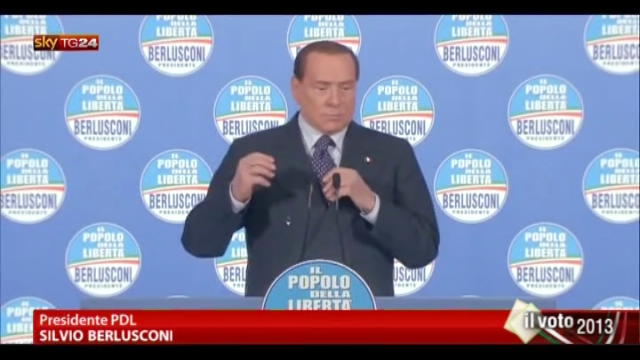 Berlusconi: Grillo è un pericolo per la democrazia