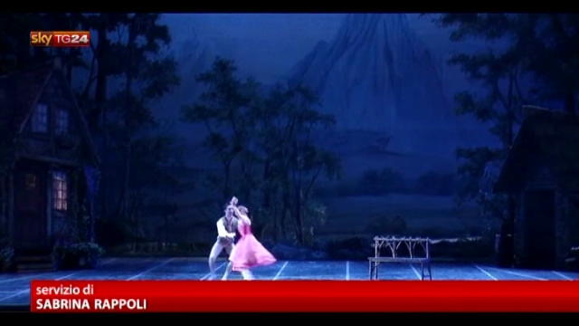 Svetlana Zakharova a teatro a Roma per "Giselle"