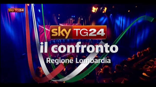 1- Il Confronto Regione Lombardia: Maroni assente