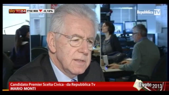 Bersani, Monti: credo possa governare molto bene