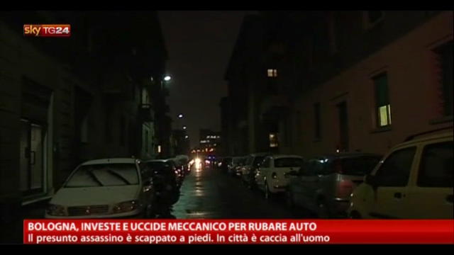 Bologna, investe e uccide meccanico per rubare auto
