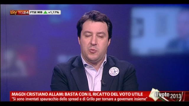 Lega Nord, intervista a Matteo Salvini