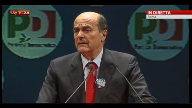 Comizio di chiusura di Pier Luigi Bersani