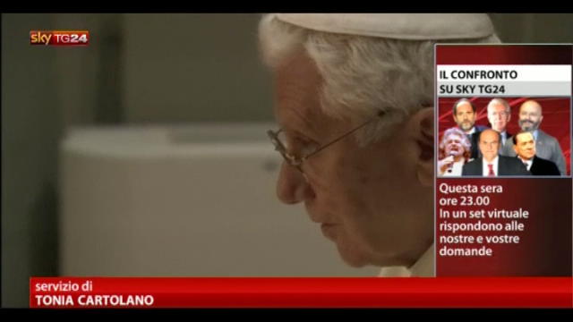 Dimissioni Papa, domani il Pontefice incontra Napolitano