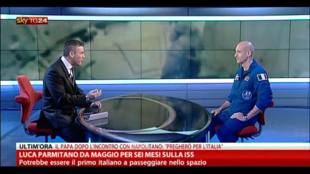 ISS, intervista a Luca Parmitano