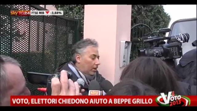 Voto, elettori chiedono aiuto a Beppe Grillo