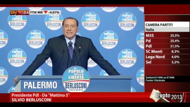 Berlusconi: "Non confrontiamoci sempre con la Germania"