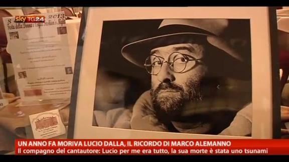 Un anno fa moriva Lucio Dalla, il ricordo di Marco Alemanno