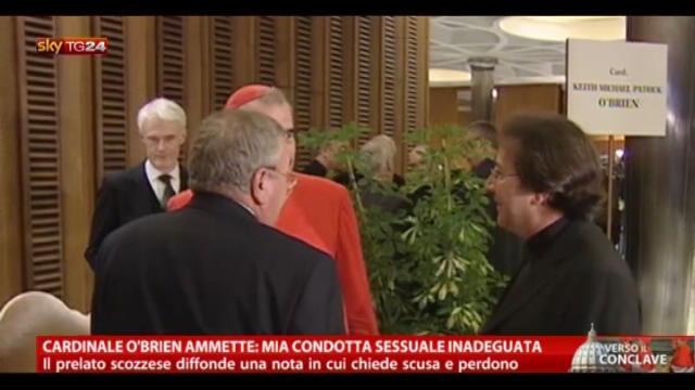 Cardinale O'Brien ammette: mia condotta sessuale inadeguata