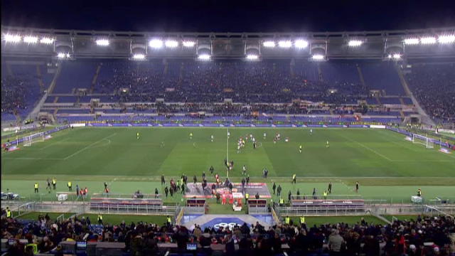 Roma, l'esultanza di Francesco Totti