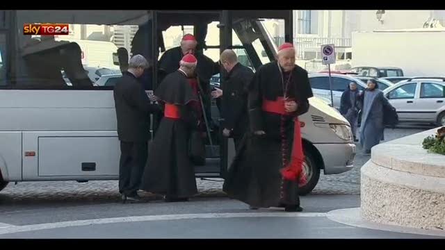 Cardinali in Vaticano, primo confronto in vista del conclave