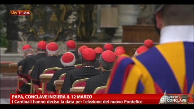 Papa, il Conclave inizierà il 12 marzo
