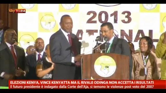 Elezioni Kenya, vince Kenyatta ma rivale Odinga non accetta