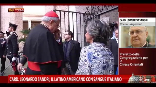 Conclave: il Cardinale argentino Leonardo Sandri