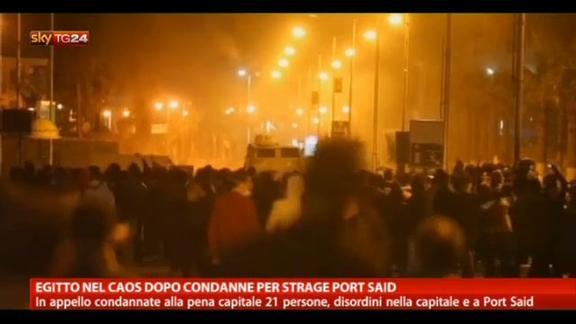 Egitto nel caos dopo condanne per strage Port Said