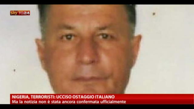 Nigeria, terroristi: ucciso ostaggio italiano