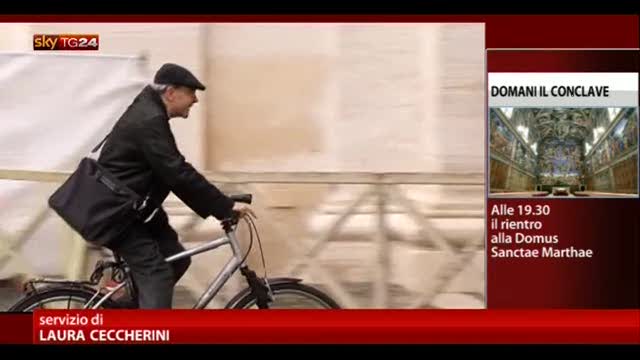 Philippe Barbarin, un cardinale in bicicletta