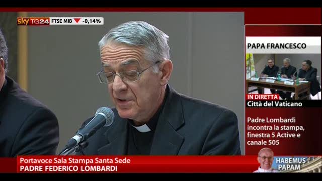 Padre Lombardi: contro Bergoglio mai nessuna accusa concreta