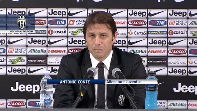 Juventus, Conte: "Ora pensiamo al Bologna, non al Bayern"