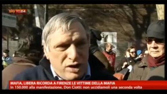 Libera ricorda a Firenze le vittime della mafia