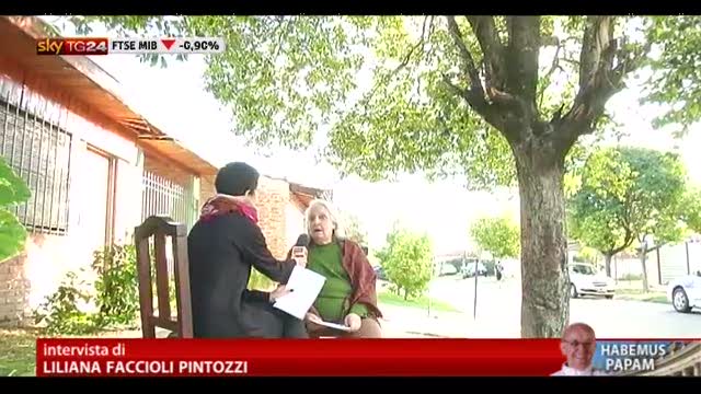 Papa Francesco, a Sky Tg24 la sorella Maria Elena