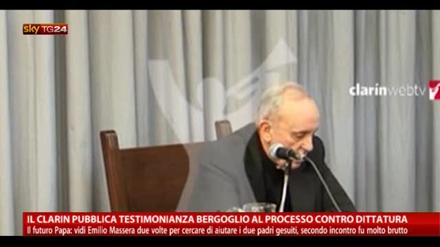 Testimonianza Bergoglio contro dittatura resa pubblica