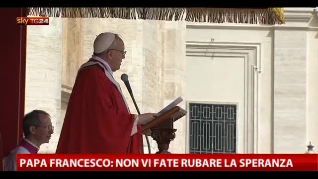 Papa Francesco: un cristiano non può mai essere triste