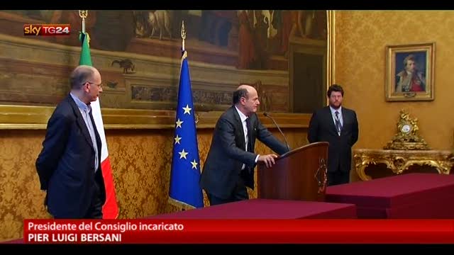 Bersani: dica Berlusconi se ci sono strade meno precarie