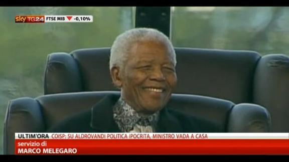 Sud Africa, deboli segnali di ripresa per Nelson Mandela