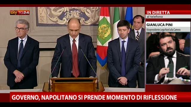 Governo, Gianluca Pini (Lega): no ad un governo simil Monti