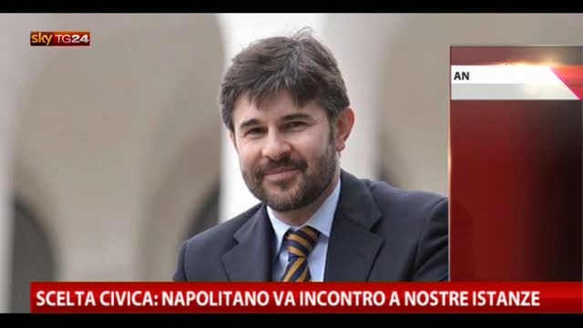 Scelta Napolitano: reazioni di Scelta Civica, parla Olivero
