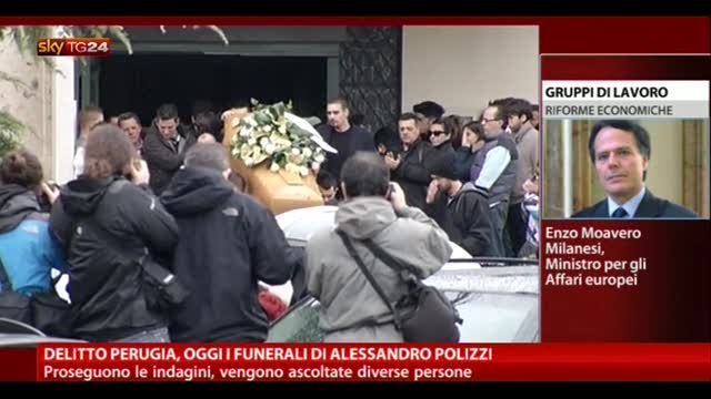Delitto Perugia, oggi i funerali di Alessandro Polizzi