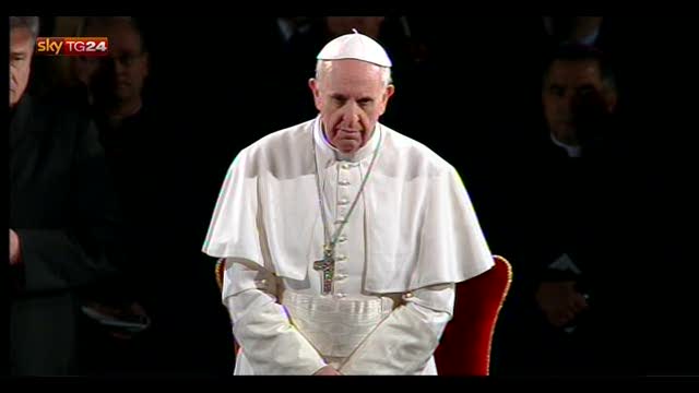 La prima Pasqua di papa Francesco tra i fedeli