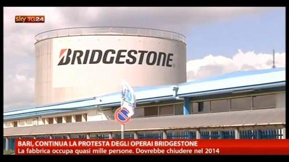 Bari, continua la protesta degli operai Bridgestone