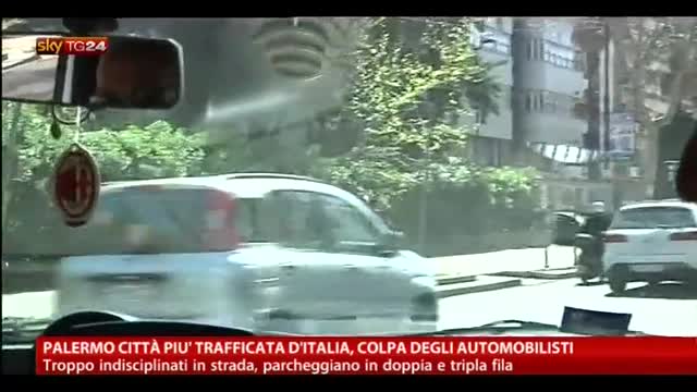 Palermo città più trafficata d'Italia: colpa automobilisti