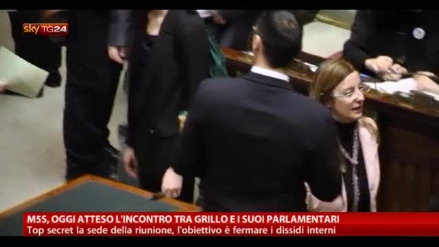 M5S, oggi atteso l'incontro tra Grillo e i suoi parlamentari