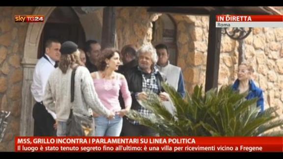 M5S, Grillo incontra i parlamentari su linea politica