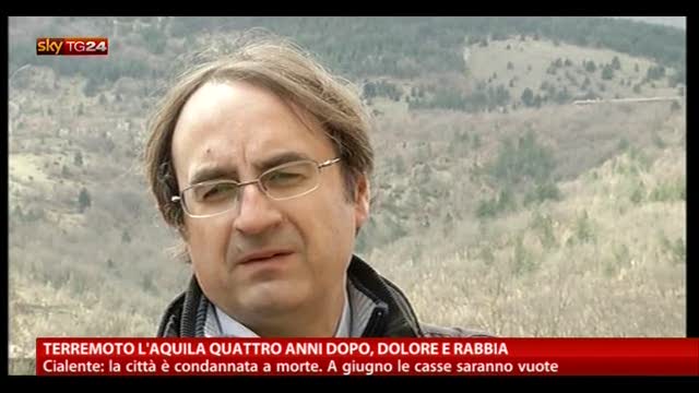 Terremoto L'Aquila, il commento Vittorini
