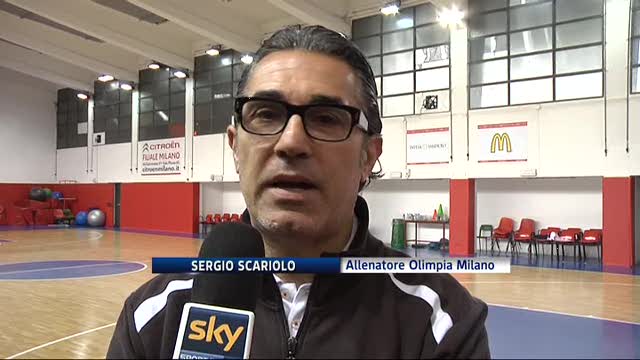 Basket: intervista a Scariolo, Olimpia Milano