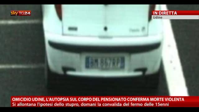 Omicidio Udine, immagini dell'auto della vittima al casello