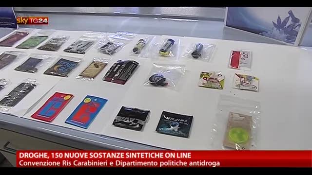 Droghe, 150 nuove sostanze sintetiche on line