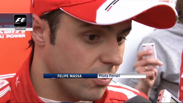Gp Cina, Massa: "Il passo-gara è molto buono"