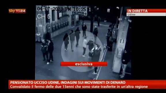 Pensionato ucciso a Udine, video esclusivo di Sky TG24