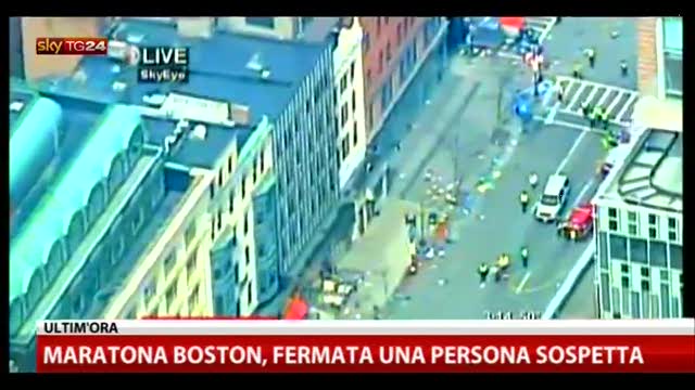 Esplosione Maratona Boston, fermata una persona sospetta