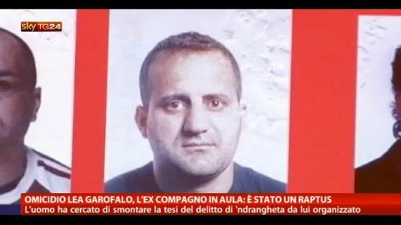 Omicidio Garofalo, l'ex compagno in aula: è stato un raptus