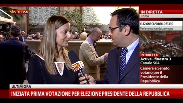Quirinale, Lombardi: ci aspettiamo che PD voti Rodotà
