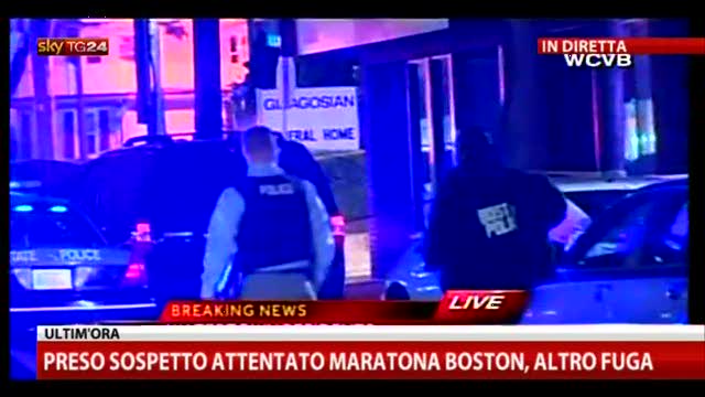 Boston, il fermato è sospettato dell'attentato a maratona